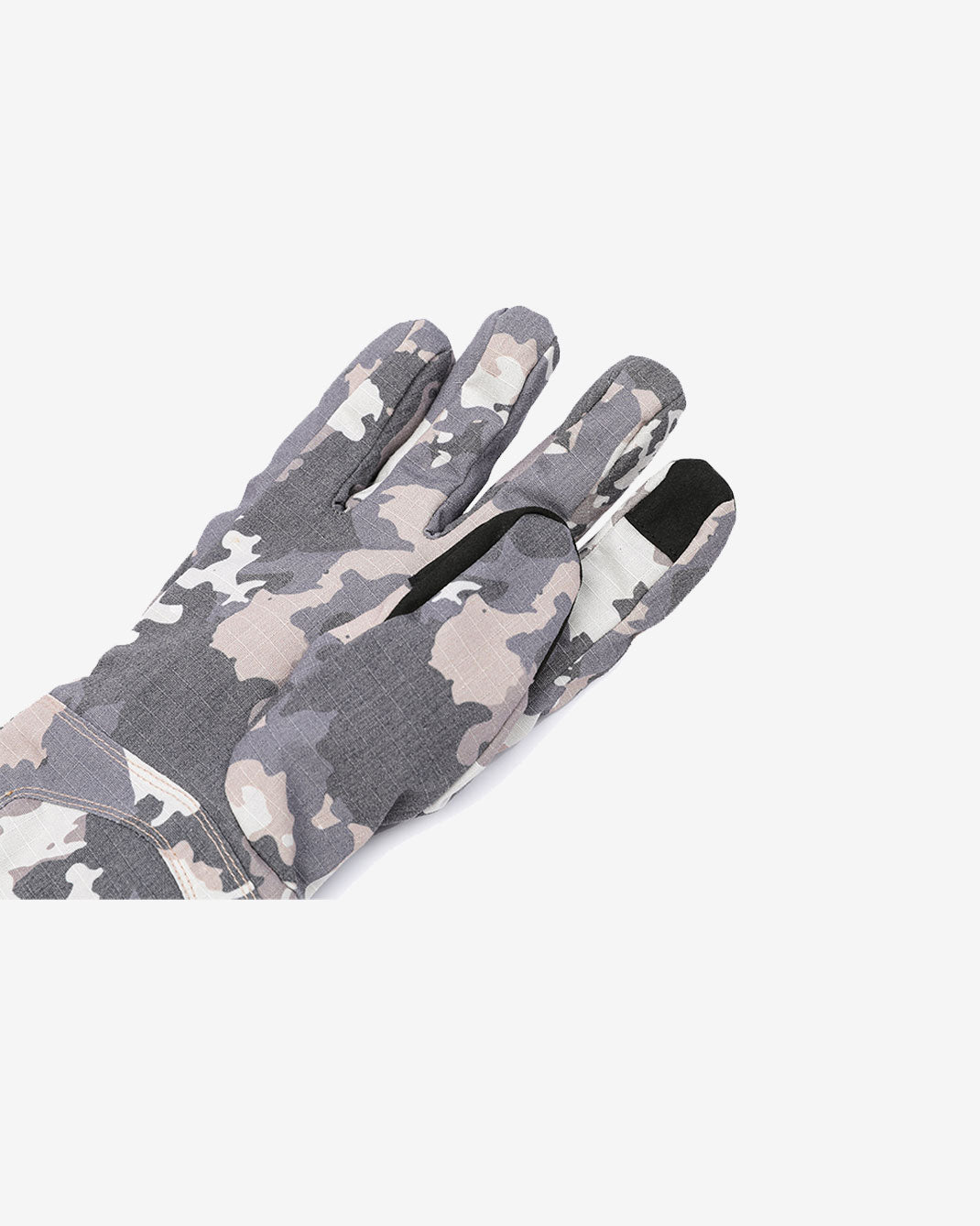 Men's Camo Winter Gloves, Grey