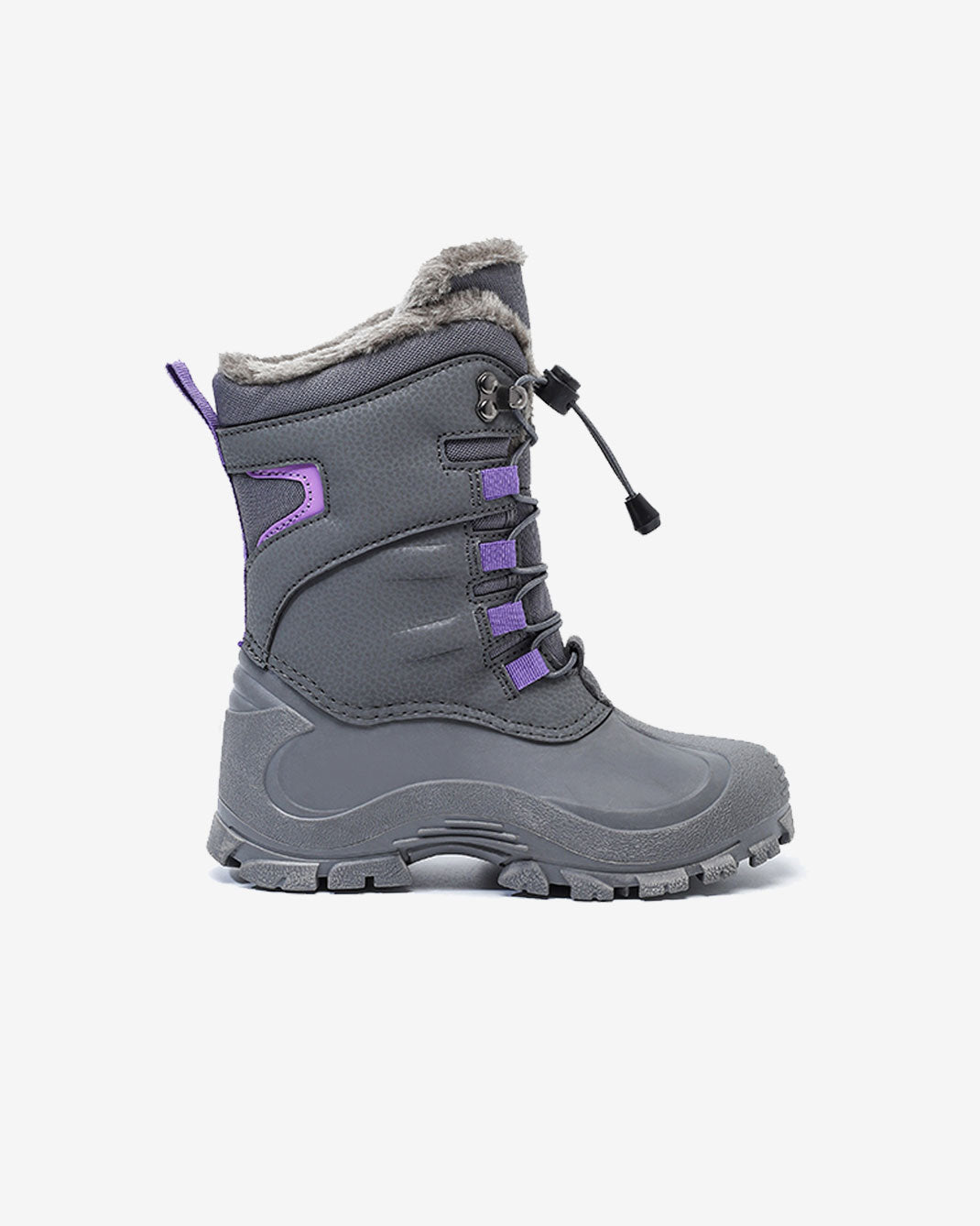 SnowGlider Boots, Grey